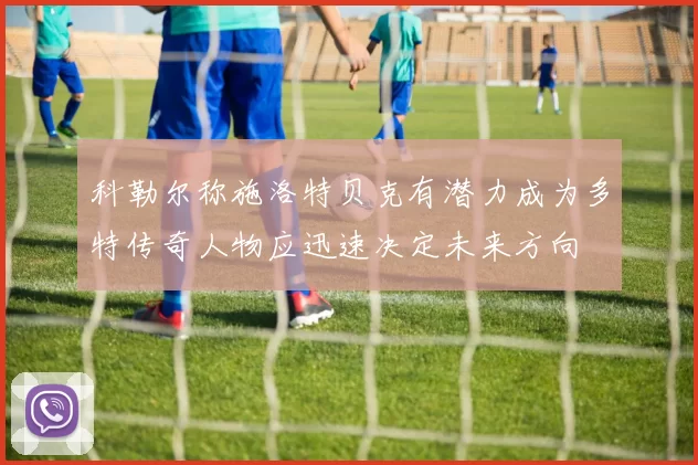 科勒尔称施洛特贝克有潜力成为多特传奇人物应迅速决定未来方向